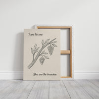 Vineyard Scripture In Simple Lines