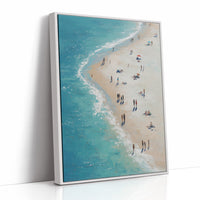 Tiny Figures Dance With Tides