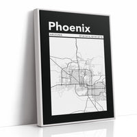 Phoenix, Mapped in Black