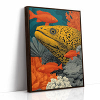 Moray Among the Reef