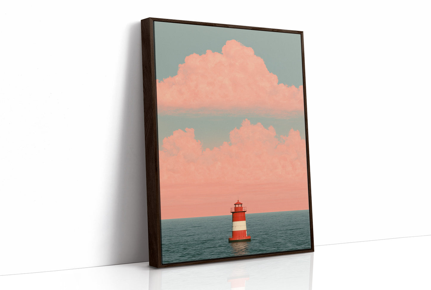 Coastal Horizon: Pastel Beacon