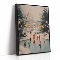 Winter's Twilight Skating Symphony