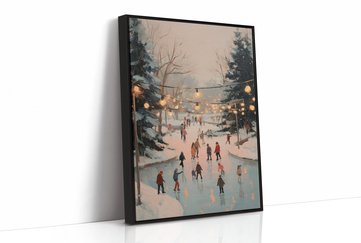 Winter's Twilight Skating Symphony