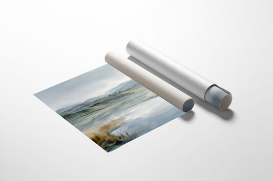 Solitude By The Misty Lake