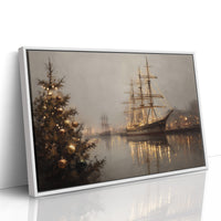 The Fleet Slept Under Holiday Lights