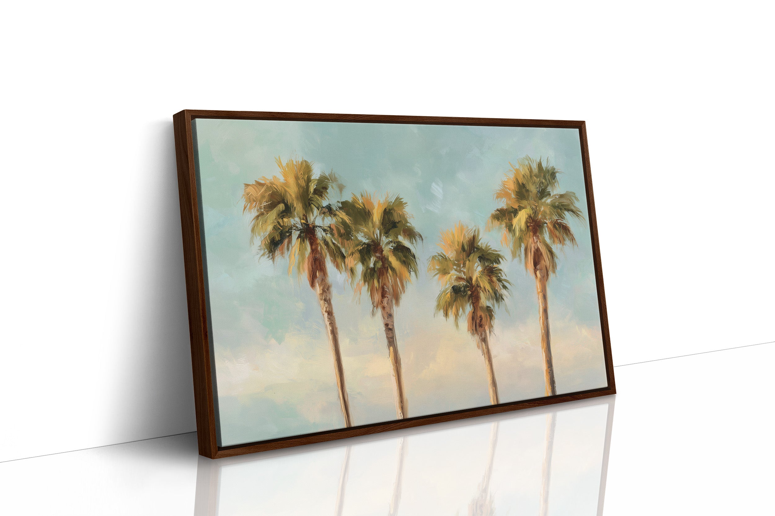 Palms Against Turquoise Skies