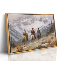 Three Riders Before the Snow