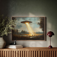 Strange Light Over Pasture Land