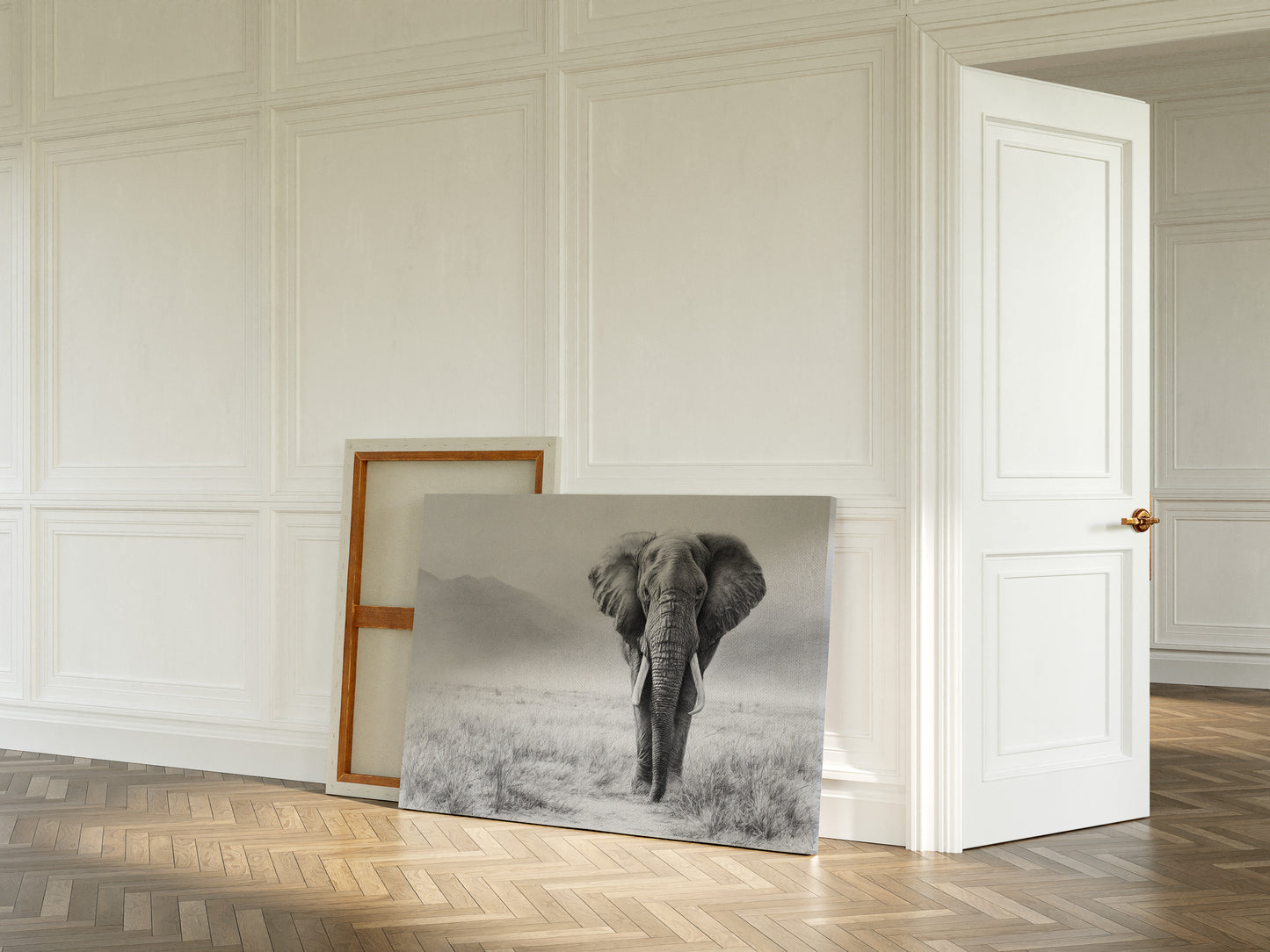 Wisdom Walks The Savanna Plains