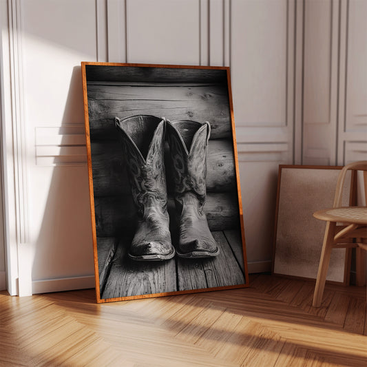 Weathered Boots and Western Roots
