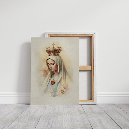 Sacred Heart In Quiet Devotion