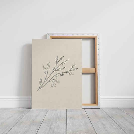 Olive Branch Sketches Quiet Promise