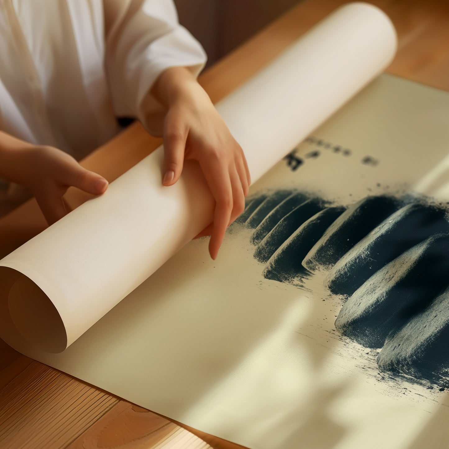 Stepping Stones Lead To Stillness