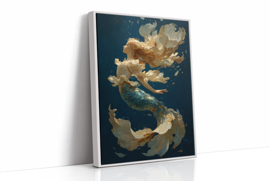 Seafoam Dances Through Teal Depths