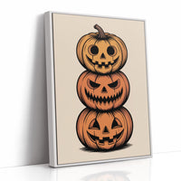 Stacked Gourds Tell October Tales