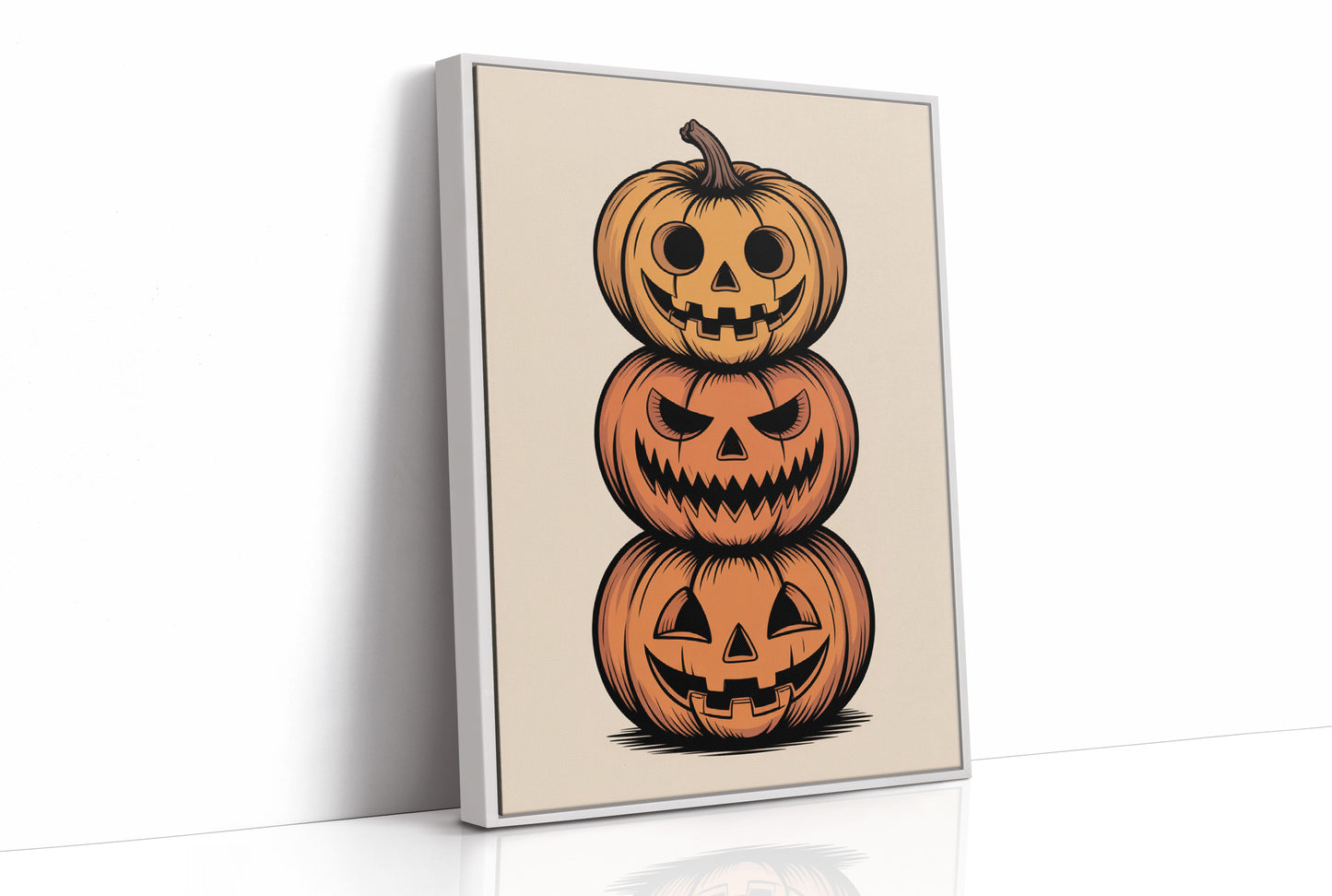 Stacked Gourds Tell October Tales