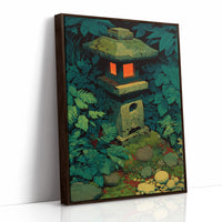 Stone Lantern in the Undergrowth