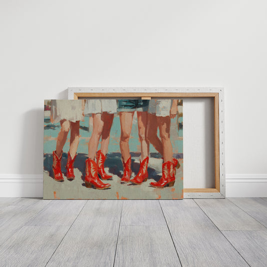Dancing Feet Beneath the Sun