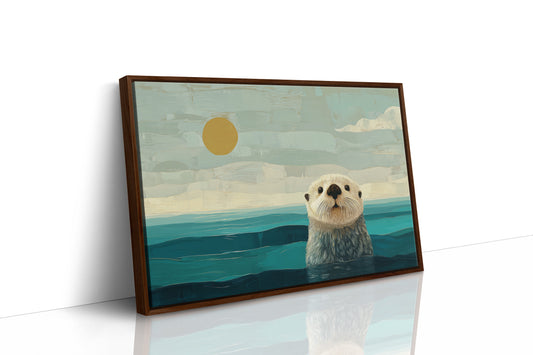 Sea Otter's Morning Curiosity