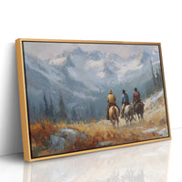 Into the Blue Range They Rode