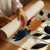 Autumn Petals Dance In Morning Light