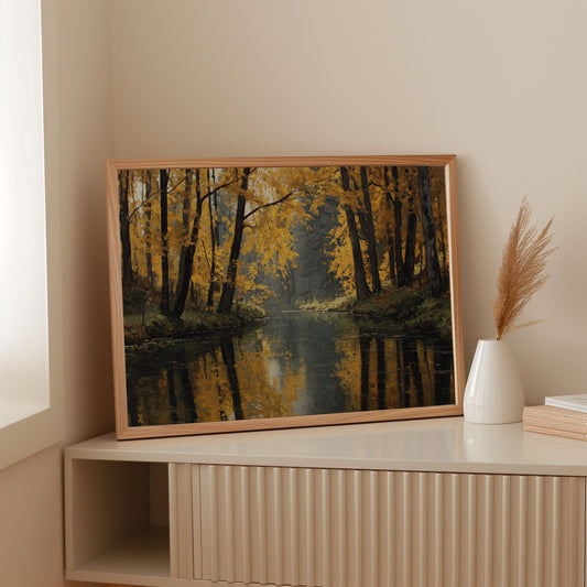 Autumn’s Reflection, Winter’s Approach