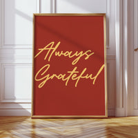 Autumn Letters Carry Simple Grace