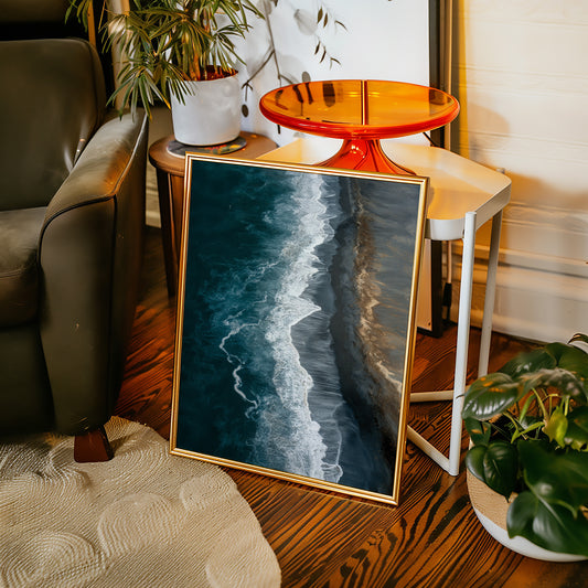 Tides Embrace the Shoreline's Whisper