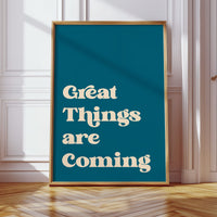 Teal Waters Hold Tomorrow's Hope