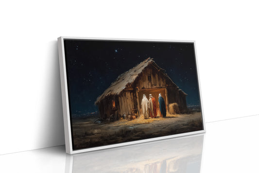 Starlit Manger Beckons Through Time