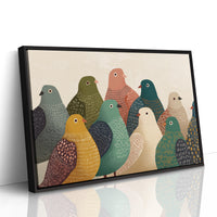 Gathered in Gentle Colors