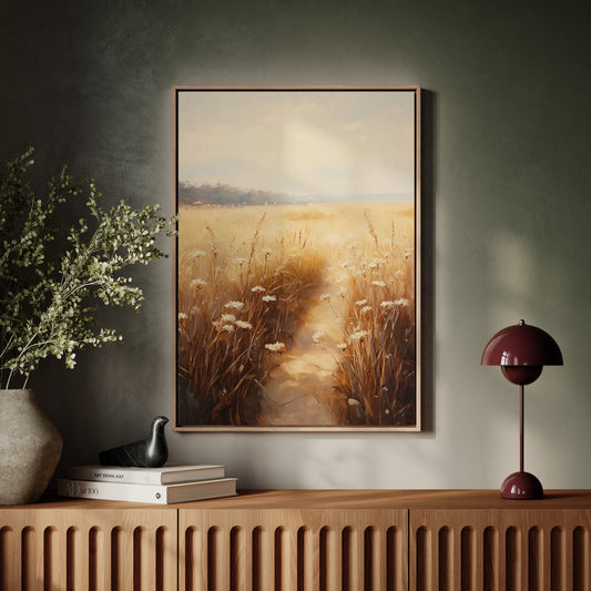 Path Through Golden Fields