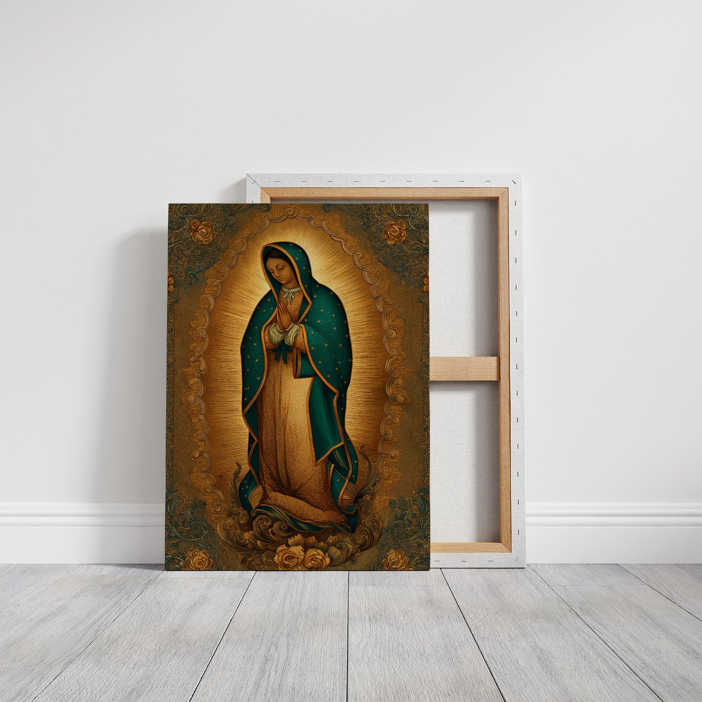 Sacred Light On Wooden Table