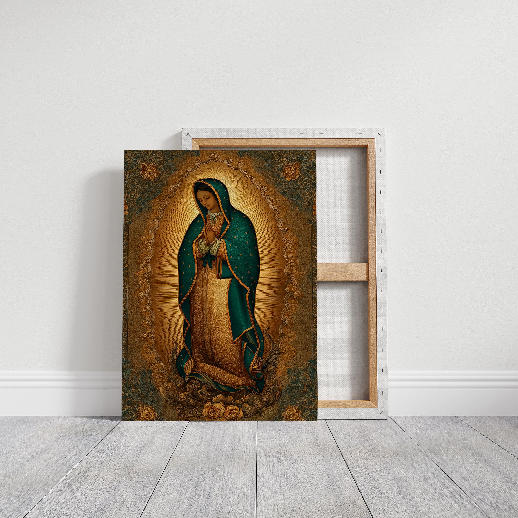 Sacred Light On Wooden Table