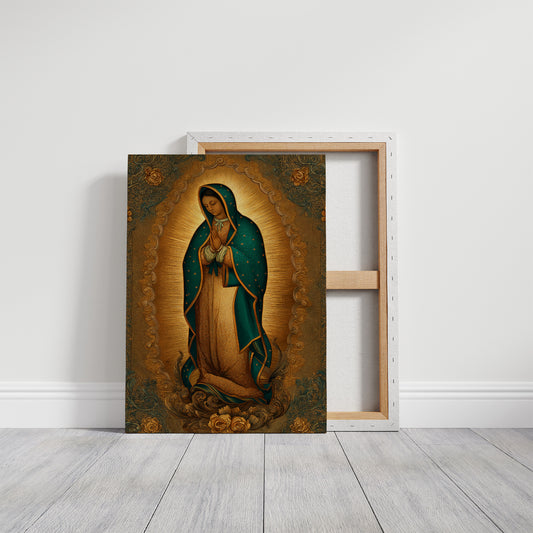 Sacred Light On Wooden Table