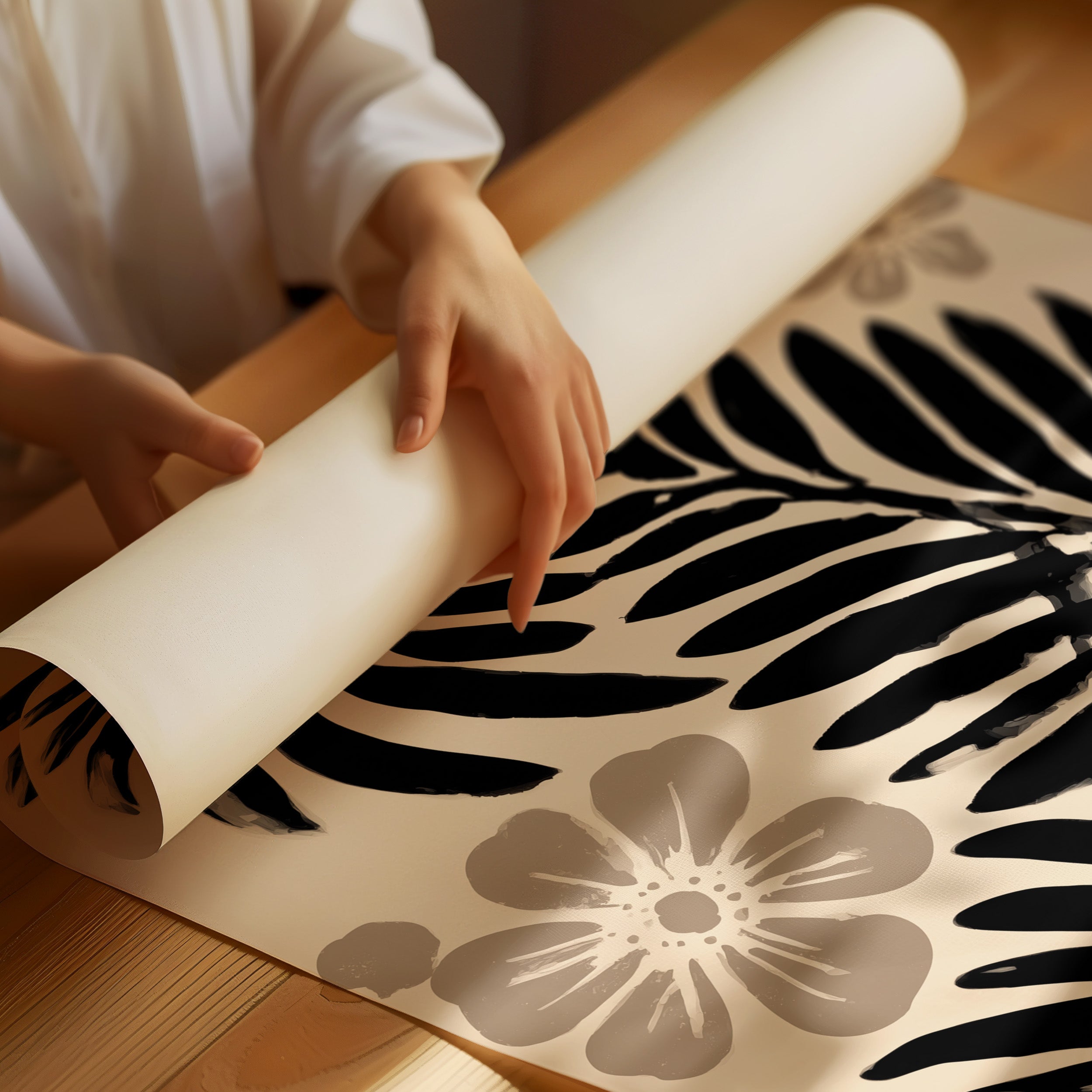 Tropical Nights In Sepia Tones