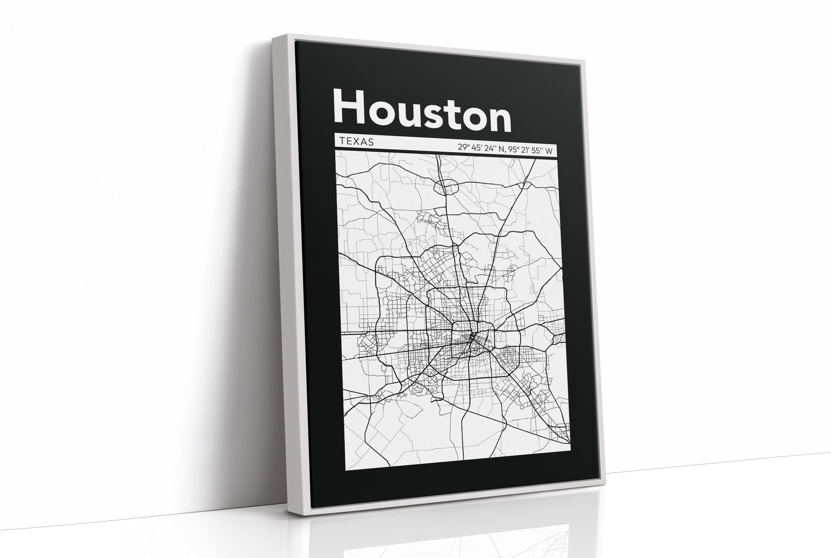 Houston, Mapped in Black