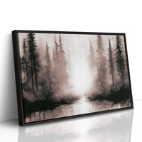 Sunburst Through the Pines