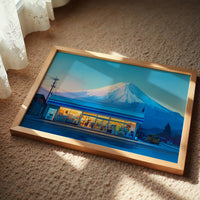 Late Night Under Mount Fuji