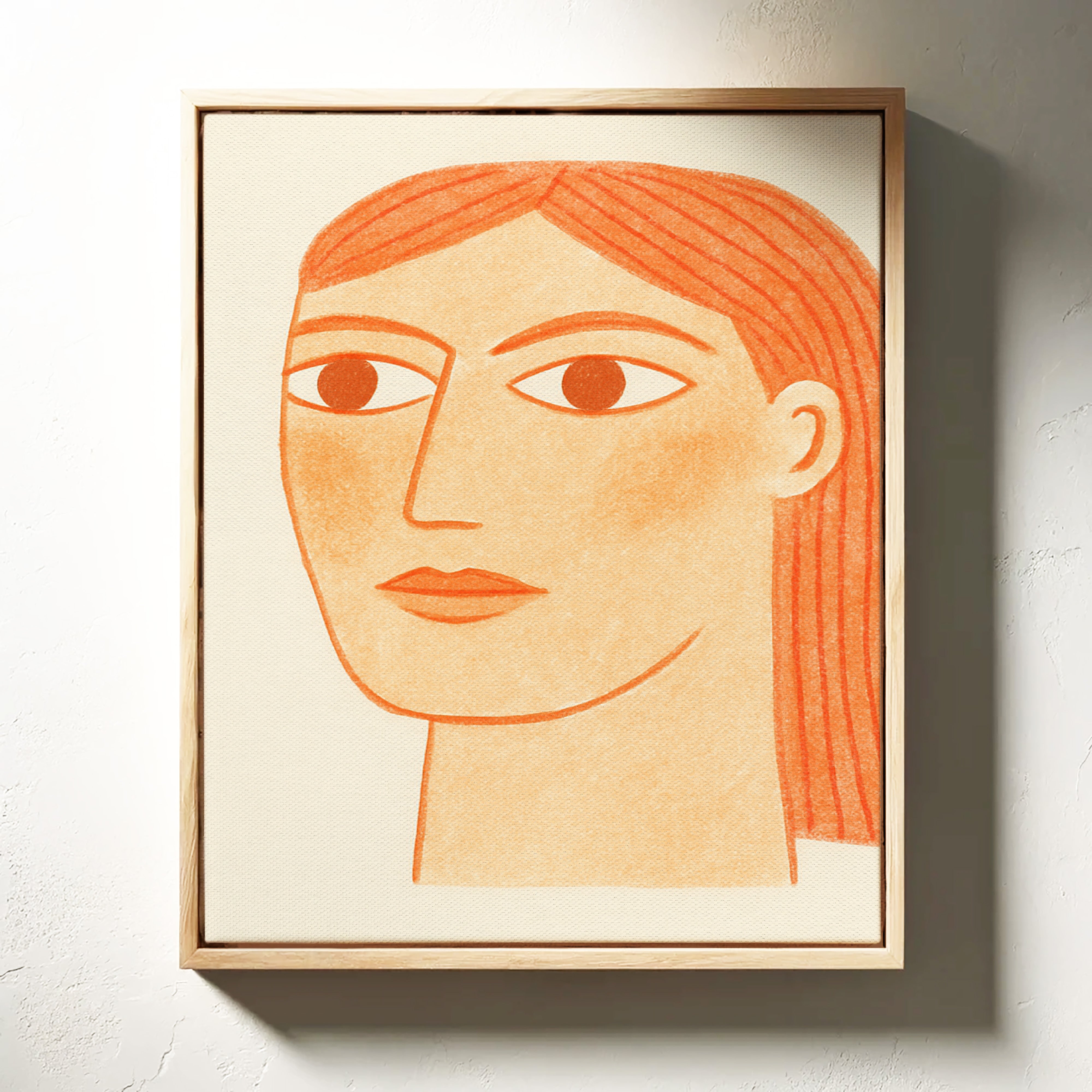 Coral Lines Draw Modern Grace