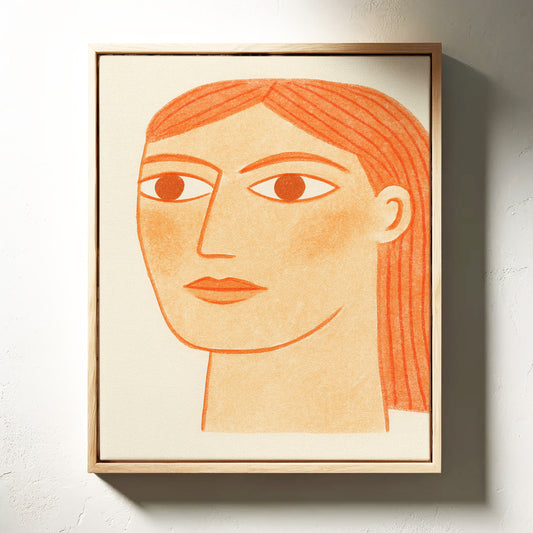Coral Lines Draw Modern Grace