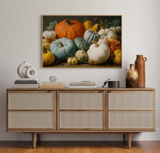 Harvest Harmony in Colorful Abundance