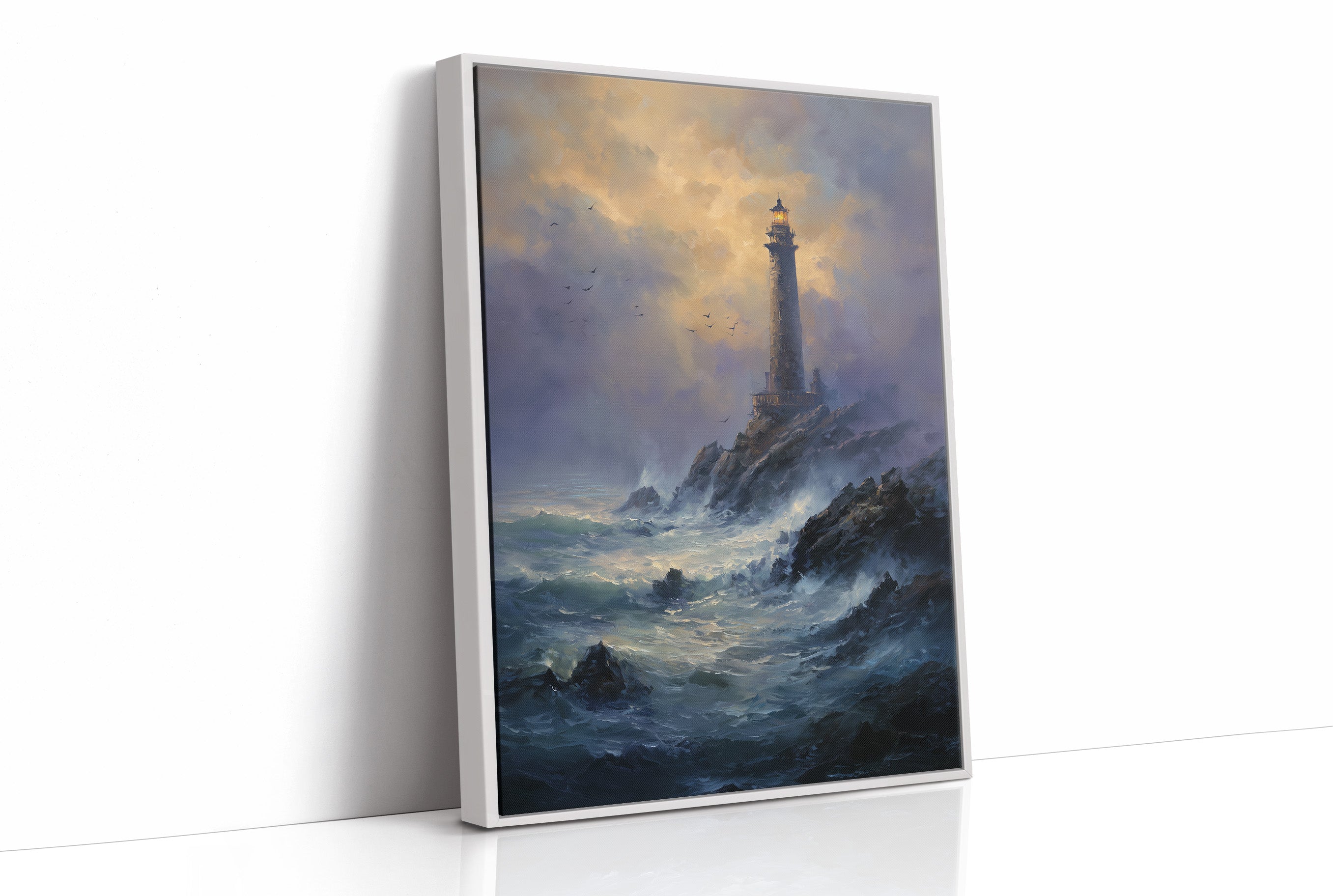 Beacon Stands Amid Raging Tides