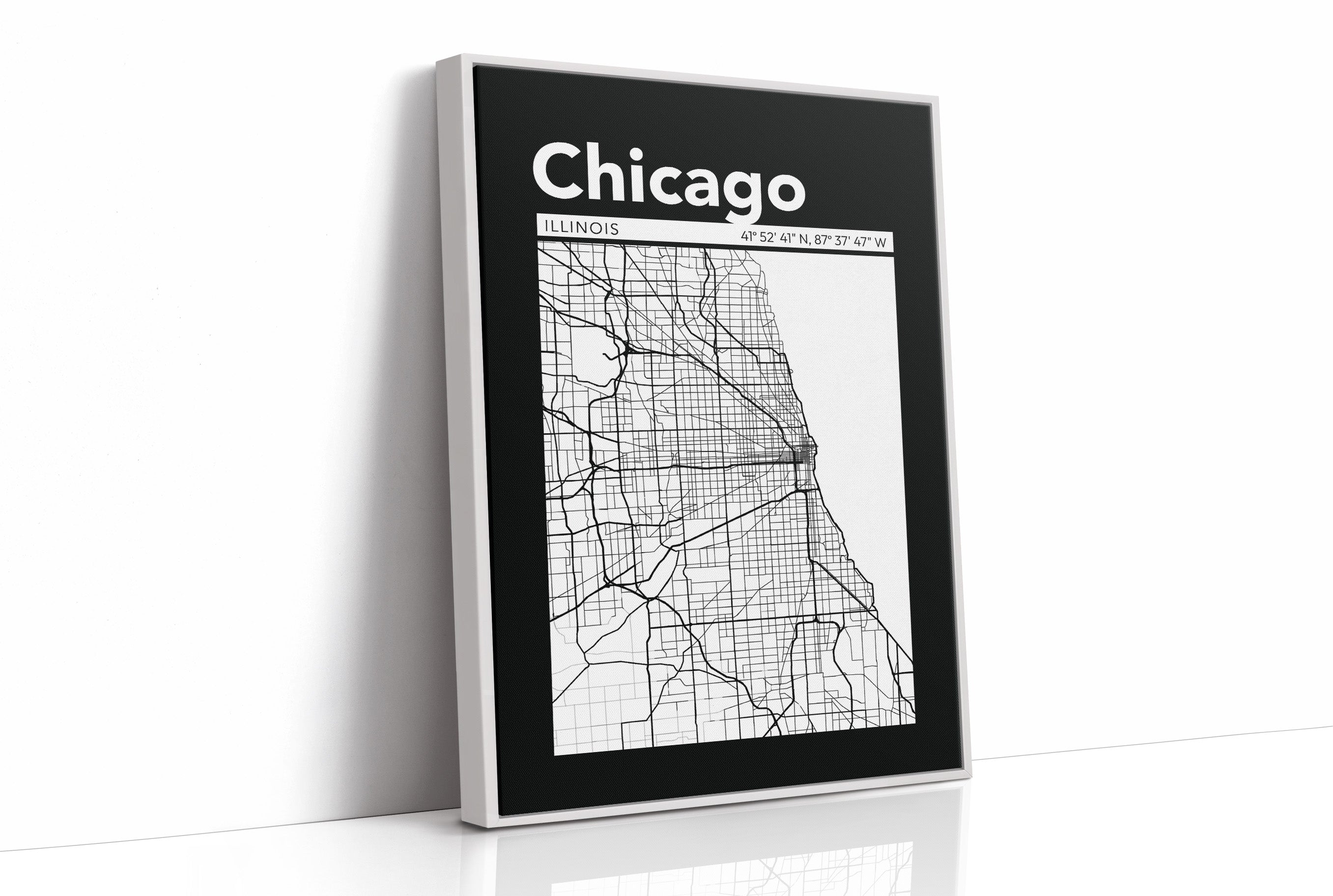 Chicago, Mapped in Black
