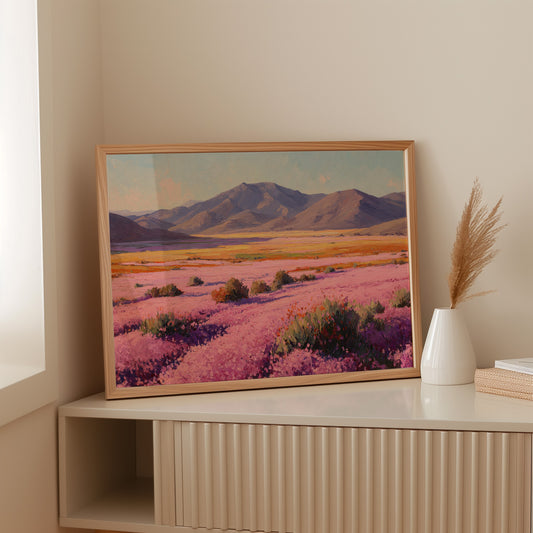 Desert Blooms Paint Mountain Dreams