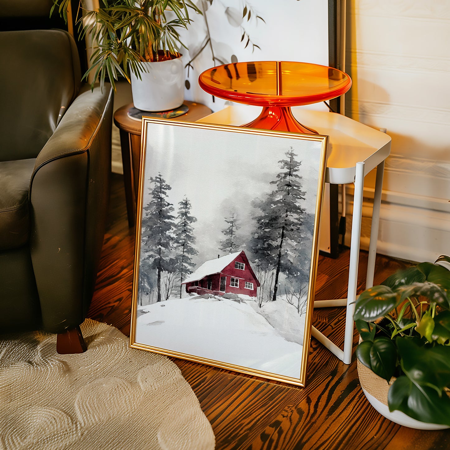 A Hearth Beneath Winter Skies