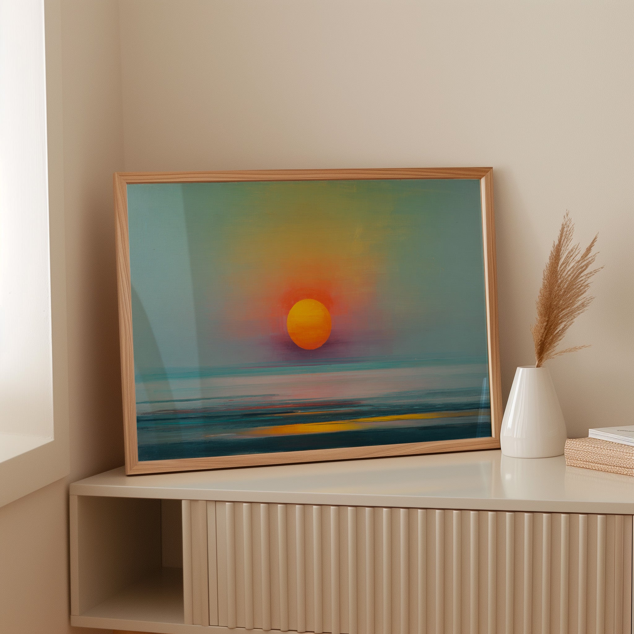 Ocean Dreams In Tangerine Light