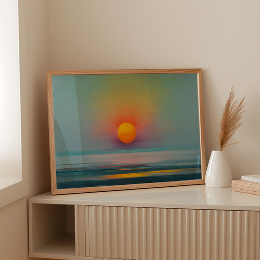 Ocean Dreams In Tangerine Light
