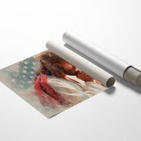 Patriot's Prayer in Brushstrokes
