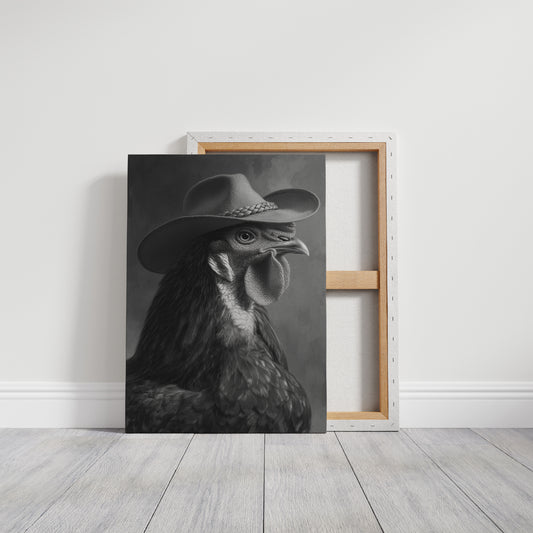 Rancher's Rooster: Portrait of Dignity